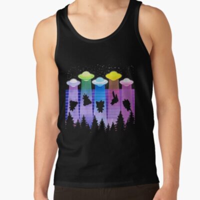 Krew District Give Me Space Glow In The Dark Tank Top