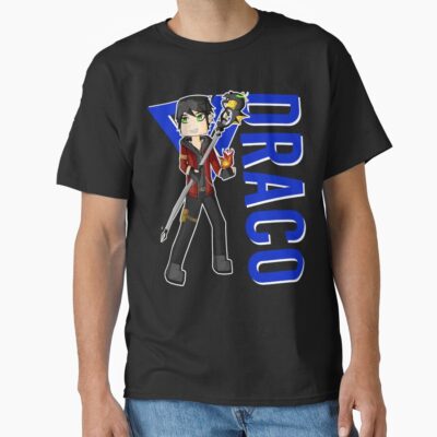 Draco Itsfunneh Funneh Krew Dog Gamer Fan Art 2022 T-shirt
