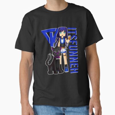 Itsfunneh Funneh Krew Dog Gamer Fan Art 2022 T-shirt