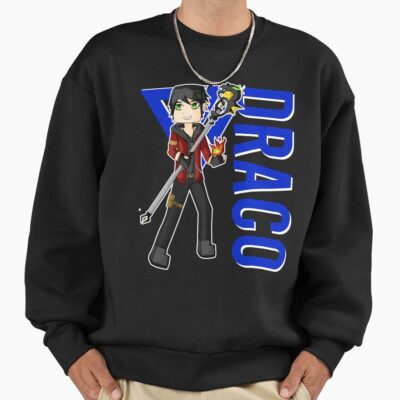 Draco Itsfunneh Funneh Krew Dog Gamer Fan Art 2022 Sweatshirt