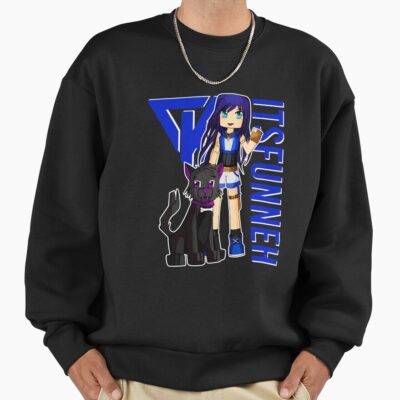 Itsfunneh Funneh Krew Dog Gamer Fan Art 2022 Sweatshirt