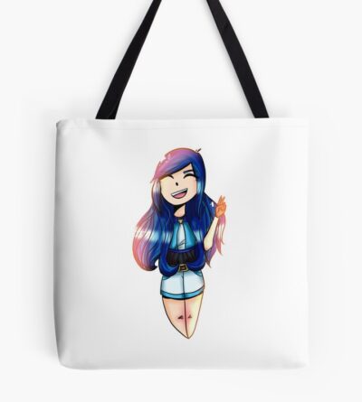 Itsfunneh Cute Girl Design Tote Bag
