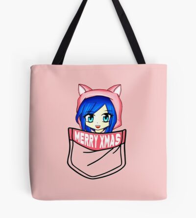 Itsfunneh Santa In Your Pocket Merry Christmas Tote Bag