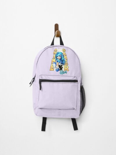 Aesthetic Anime Chibi Rainbow Gamer Gacha Art Backpack
