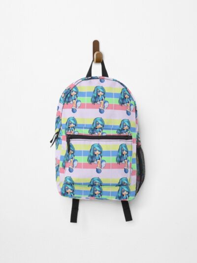 New Aesthetic Anime Chibi Rainbow Gacha Art Backpack