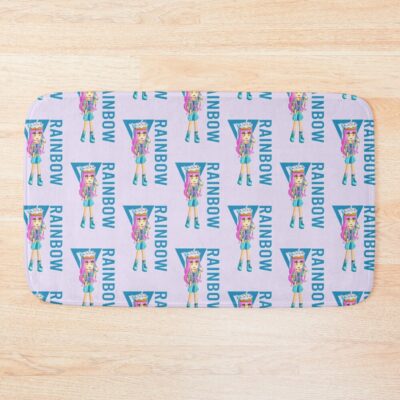 Rainbow Gamer Itsfunneh Funneh Krew Gamer Fan Art 2022 Bath Mat