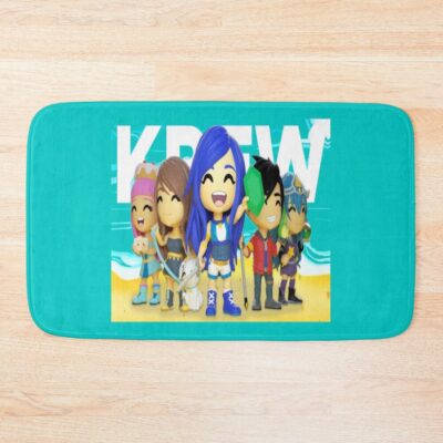 Minecraft The Krew Team Itsfunneh Bath Mat