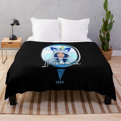 Krew Itsfunneh Funneh Throw Blanket