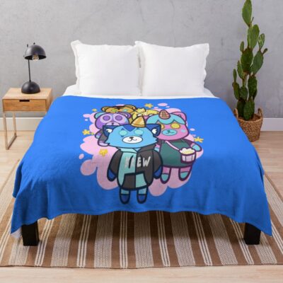 Krew Plushies Group Throw Blanket