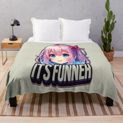 Itsfunneh Krew Throw Blanket
