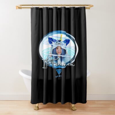 Krew Itsfunneh Funneh Shower Curtain
