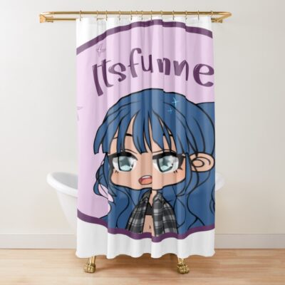 Itsfunneh Krew Shower Curtain