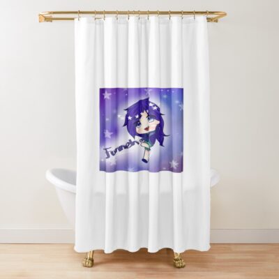 Itsfunneh The Krew Chibi Design Shower Curtain