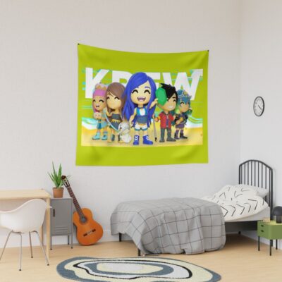 Minecraft The Krew Team Itsfunneh Tapestry