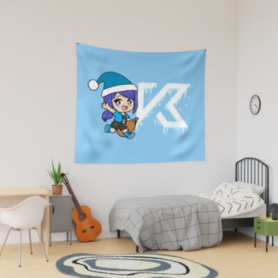 Winter Time Funneh Tapestry