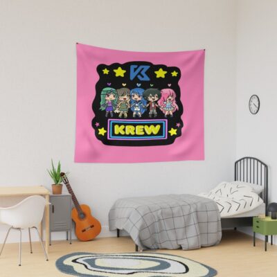 Itsfunneh With Gacha Krew Tapestry