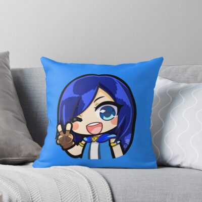 Funneh Peace Emoji Throw Pillow