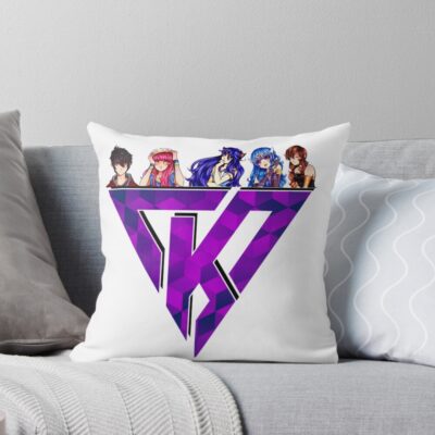 Itsfunneh And The Krew Throw Pillow