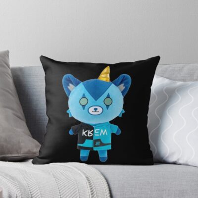 Funneh Teddy Throw Pillow