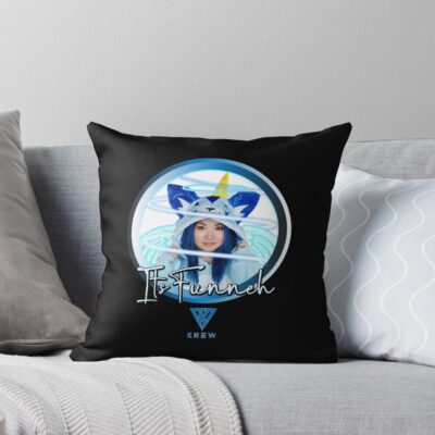Krew Itsfunneh Funneh Throw Pillow